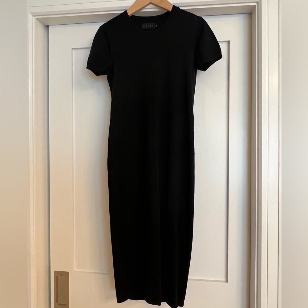 Hatch Eliza maternity Dress OS (I am S was Med when I wore) Black